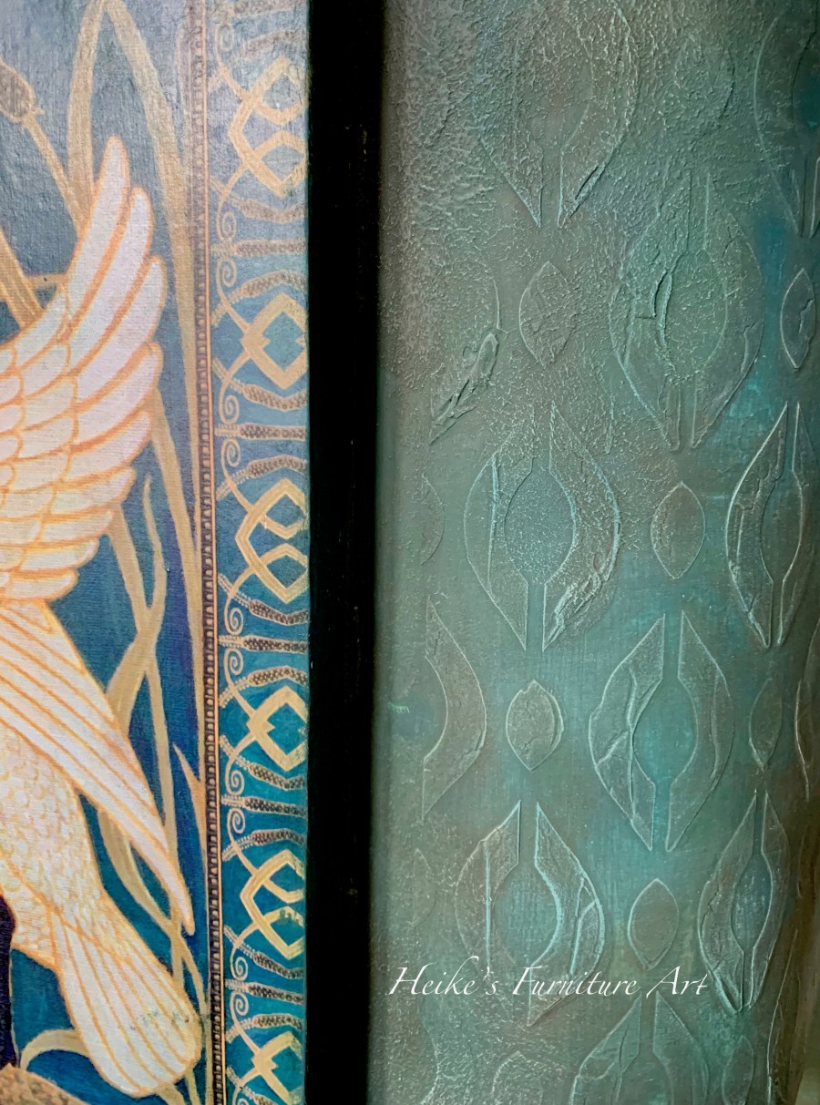 Stencil or not to stencil? – Heike's Furniture Art